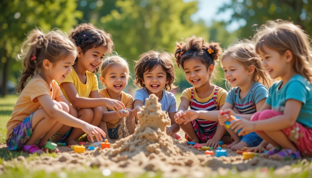 تاثیر مثبت بازی های کودکان در رشد آنها 2 بازی گروهی