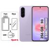 Samsung Galaxy A37 Dual SIM 256GB Storage And 8GB Ram Mobile Phone - Vietnam - with 45W Samsung Charger,1 USB-C Cable Length 1.8m 1 Silicone Case and 1 Screen Protector