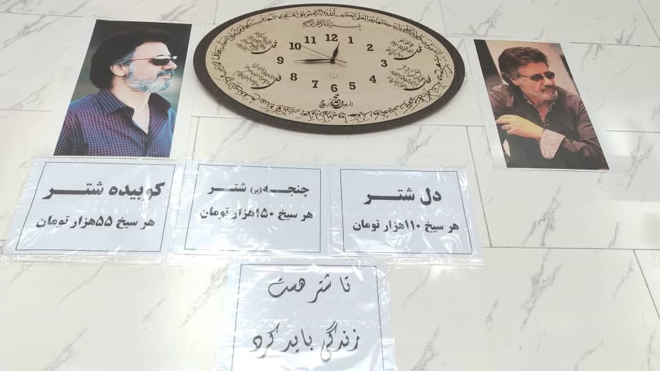 قیمت کباب شتر نجف آباد