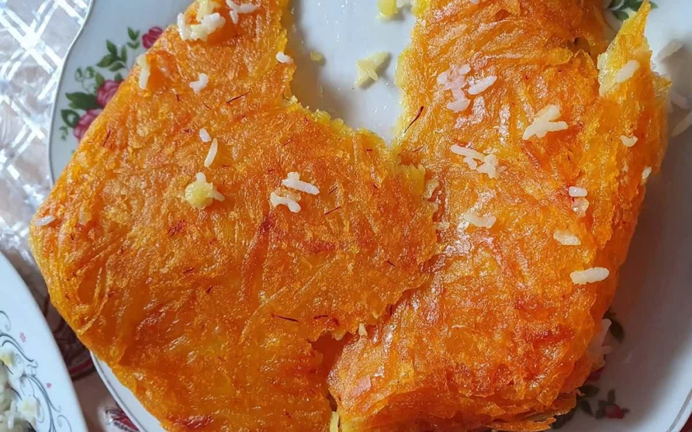 ته دیگ نان