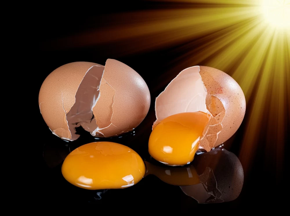 تخم مرغ دو زرده