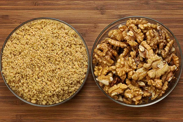 از بین بردن تلخی گردو