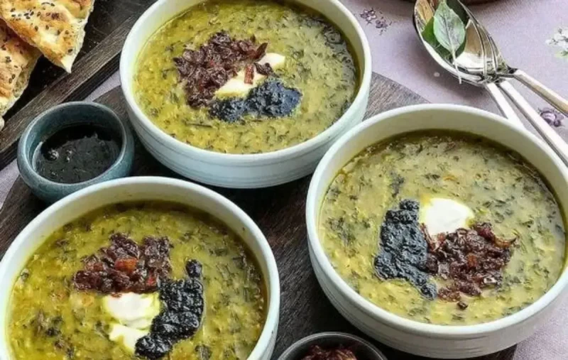 طرز تهیه آش کدو سبز لعاب دار و خوشمزه