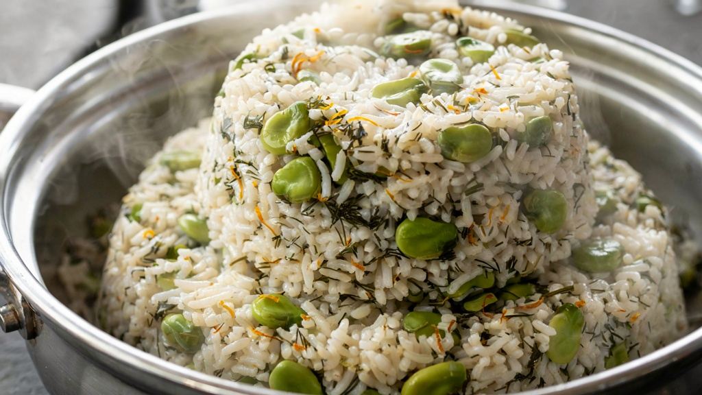 طرز تهیه باقالی پلو با مرغ رستورانی؛ رازهای خوش عطری و مجلسی شدن