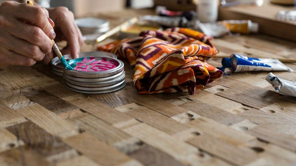 ۳ روش جذاب و آسان برای تزئین ظروف شیشه ای دورریختنی و پارچه