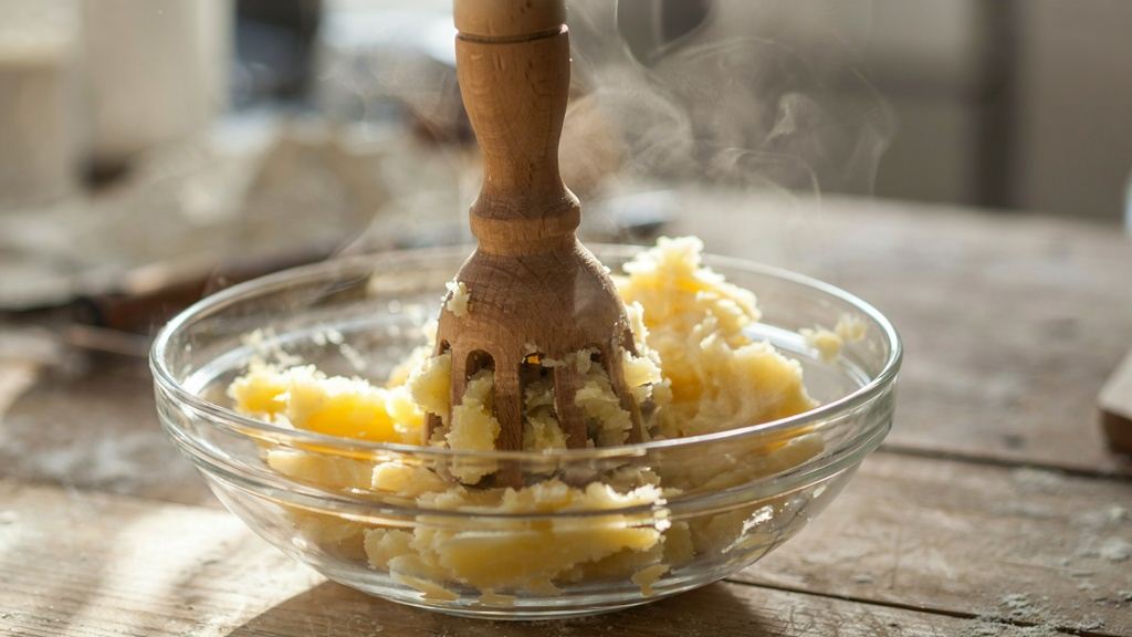طرز تهیه غذایی خوشمزه با سیب زمینی و بطری پلاستیکی