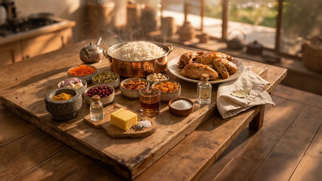 طرز تهیه هفت رنگ پلو تهرانی؛ مجلسی و خوش عطر