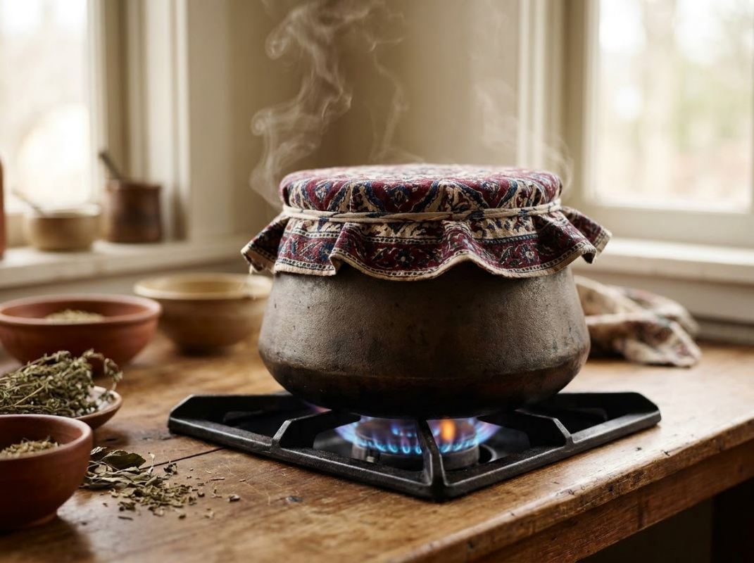 شاهکار آشپزی ایرانی: دستورپخت ته چین بال مرغ مجلسی و طلایی
