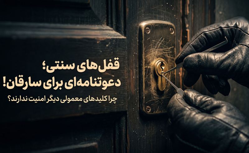 چرا دزدها از درهای مجهز به دستگیره دیجیتال ضد سرقت فراری‌ان؟