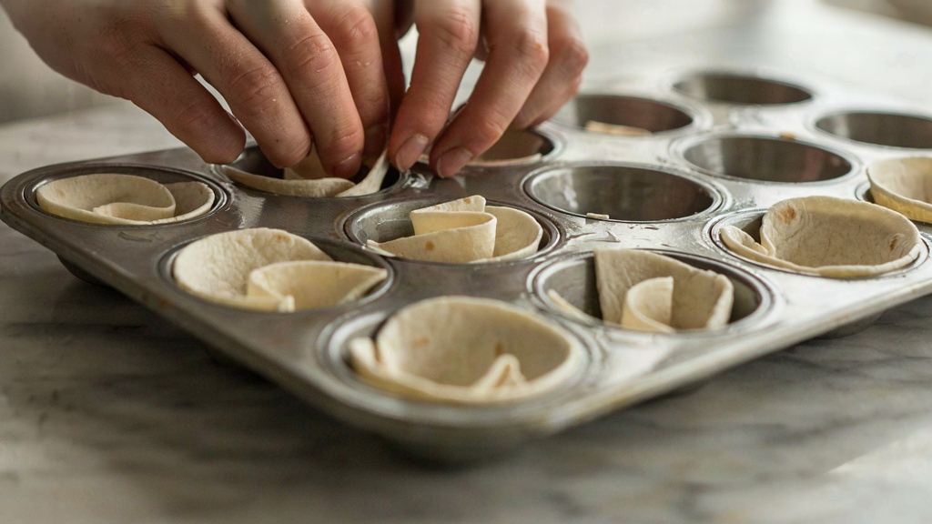 فنگرفود فوق العاده سریع و برشته با نان تورتیلا، ژامبون و پنیر موزارلا