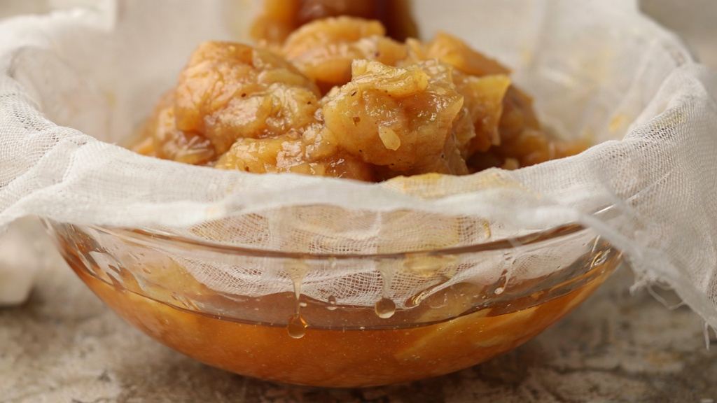 طرز تهیه ژله سیب فرانسوی شفاف و خوش رنگ بدون ژلاتین