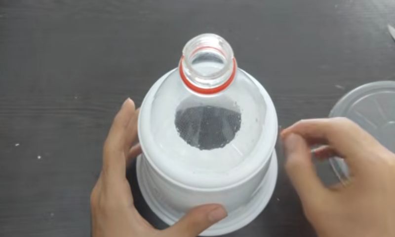 نحوه ساخت جاروبرقی با ۱ عدد بطری بازیافتی