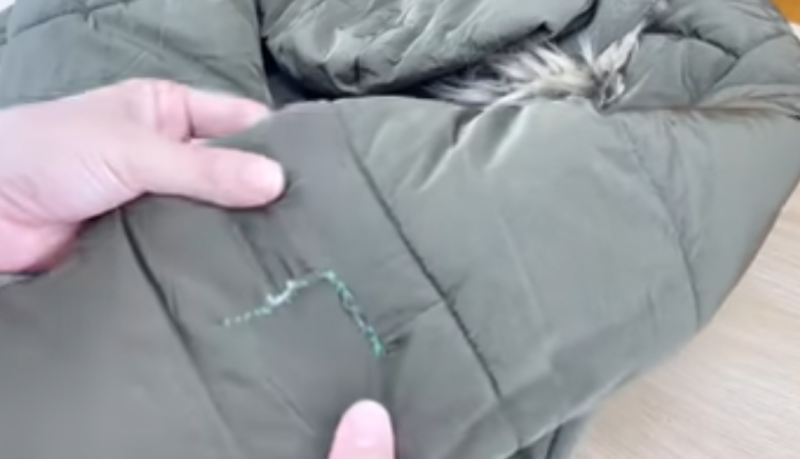 آموزش کامل رفو و دوخت مخفی پارگی کاپشن بادی و ژاکت در خانه