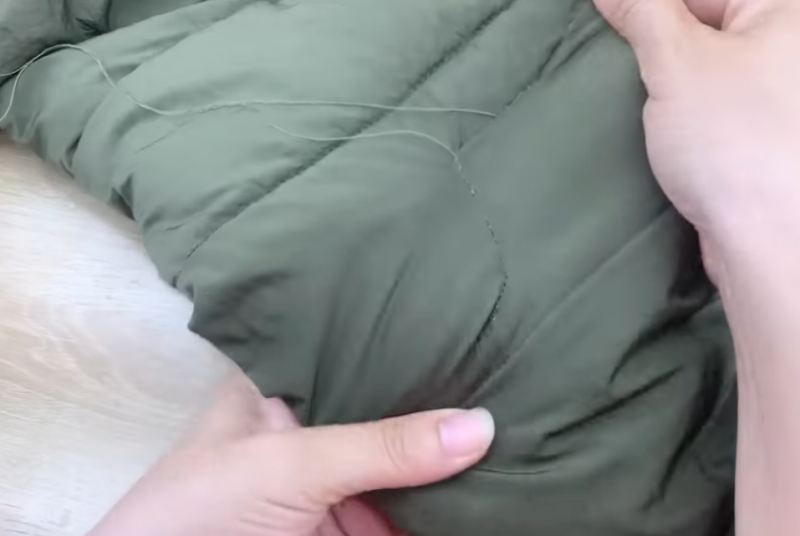 آموزش کامل رفو و دوخت مخفی پارگی کاپشن بادی و ژاکت در خانه