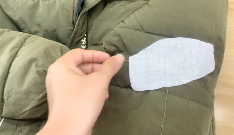 آموزش کامل رفو و دوخت مخفی پارگی کاپشن بادی و ژاکت در خانه