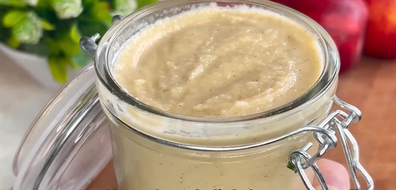 طرز تهیه کره سیب رژیمی بدون شکر و بدون کره