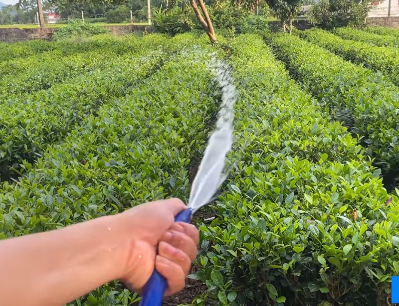 نحوه اتصال دو لبه شلنگ باغبانی برای بلندتر شدن بدون رابط و چسب