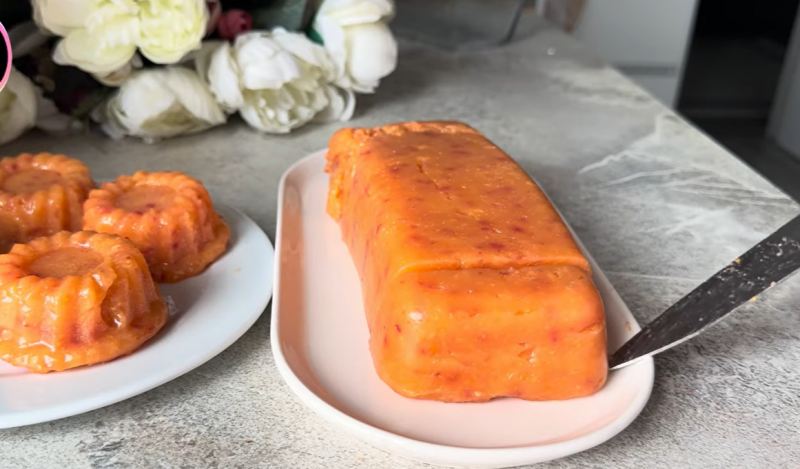 طرز تهیه پاستیل شلیل و هلو فوری بدون فر با نشاسته ذرت