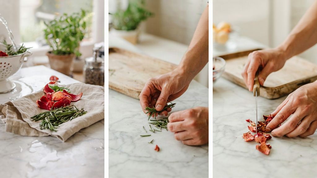 ساخت رنگ موی طبیعی در خانه با پوست انار و چای سیاه