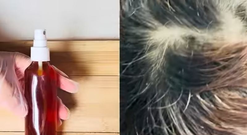 ساخت رنگ موی طبیعی در خانه با پوست انار و چای سیاه