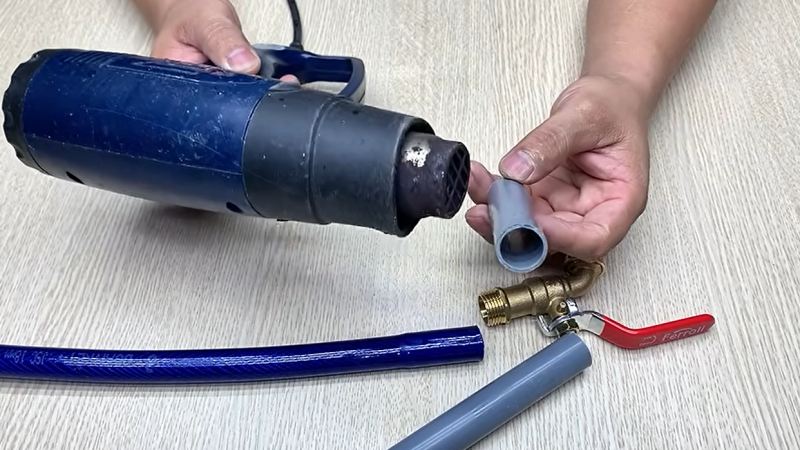 ترفند ساده اتصال شیر قطع و وصل آب به شلنگ در خانه