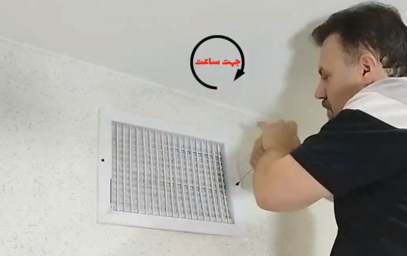 نحوه ساخت درپوش مگنتی و طلقی برای دریچه کولر