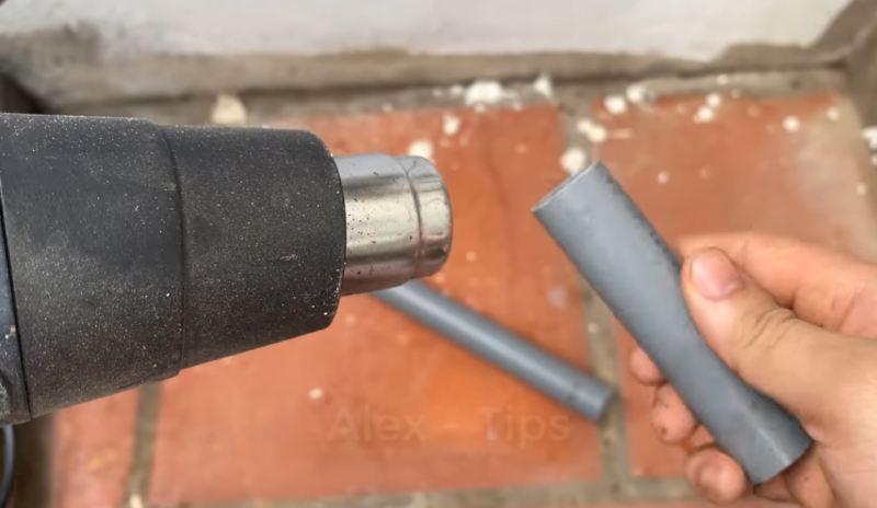 نحوه تعمیر شکستگی و نشتی لوله آب با چسب برق