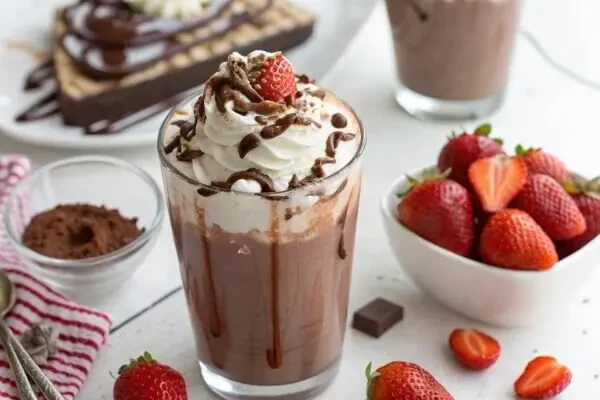 طرز تهیه میلک شیک نوتلا خامه ای: ترکیب رویایی بستنی و شکلات