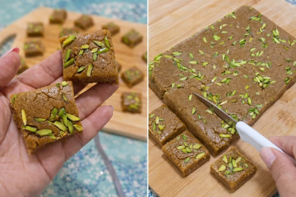 طرز تهیه شیرینی بدون فر و بدون شکر و روغن | شیرینی سالم و مقوی