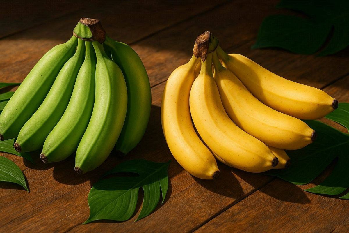 موز سبز بهتر است یا موز رسیده؟ تفاوت خواص و انتخاب بهترین گزینه برای سلامتی