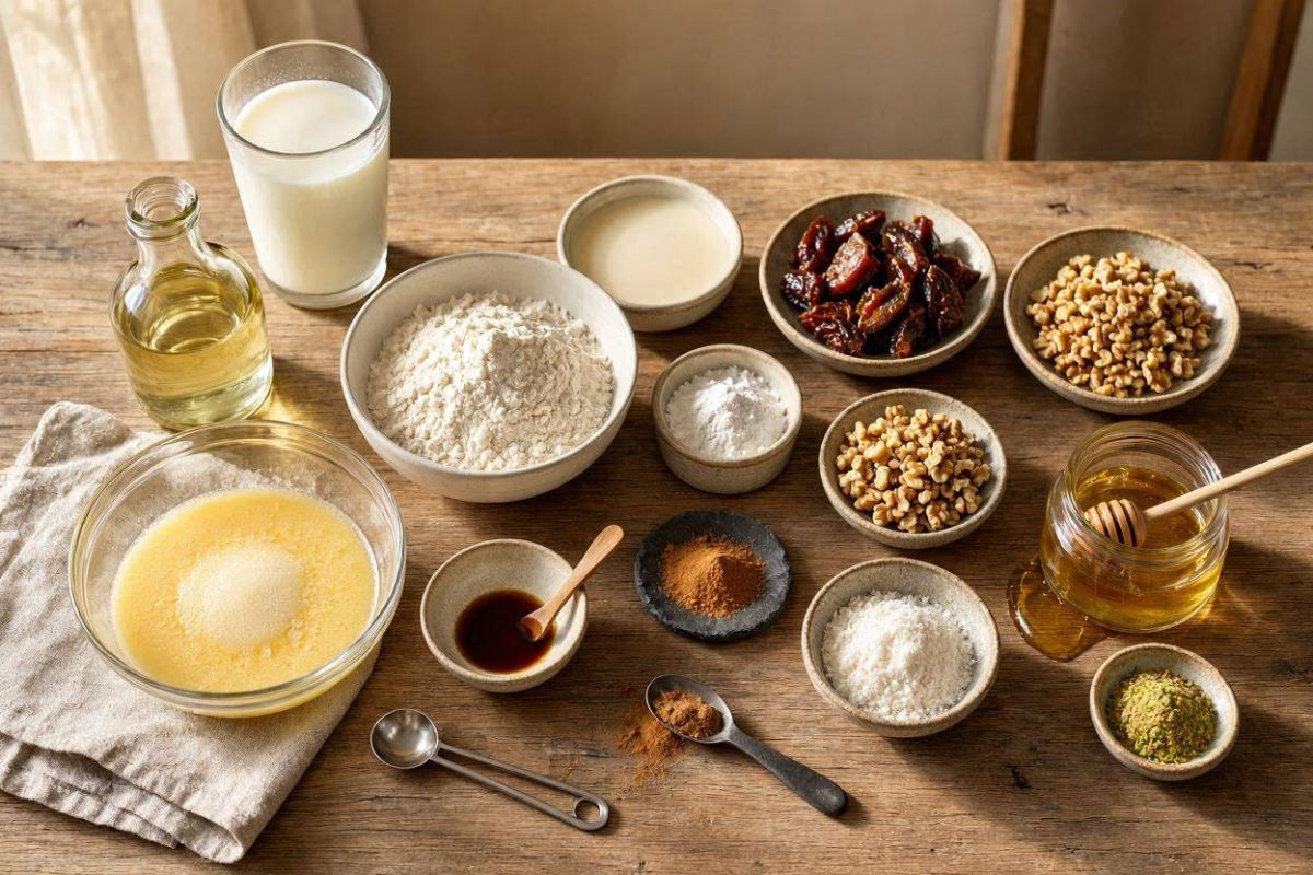 «آموزش شیرینی خرمایی مجلسی و خوشمزه؛ (با ۵ ماده ساده) با خمیری نرم و طعمی بی نظیر»