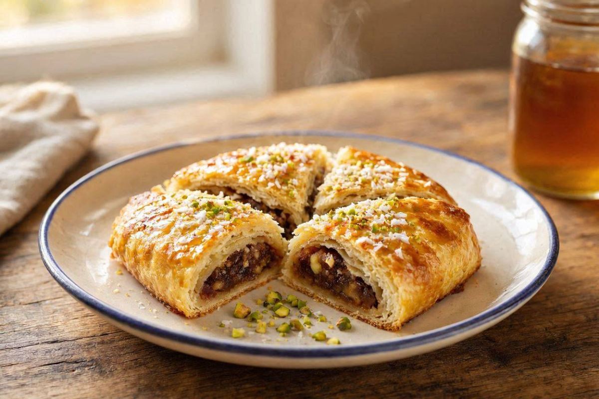 «آموزش شیرینی خرمایی مجلسی و خوشمزه؛ (با ۵ ماده ساده) با خمیری نرم و طعمی بی نظیر»