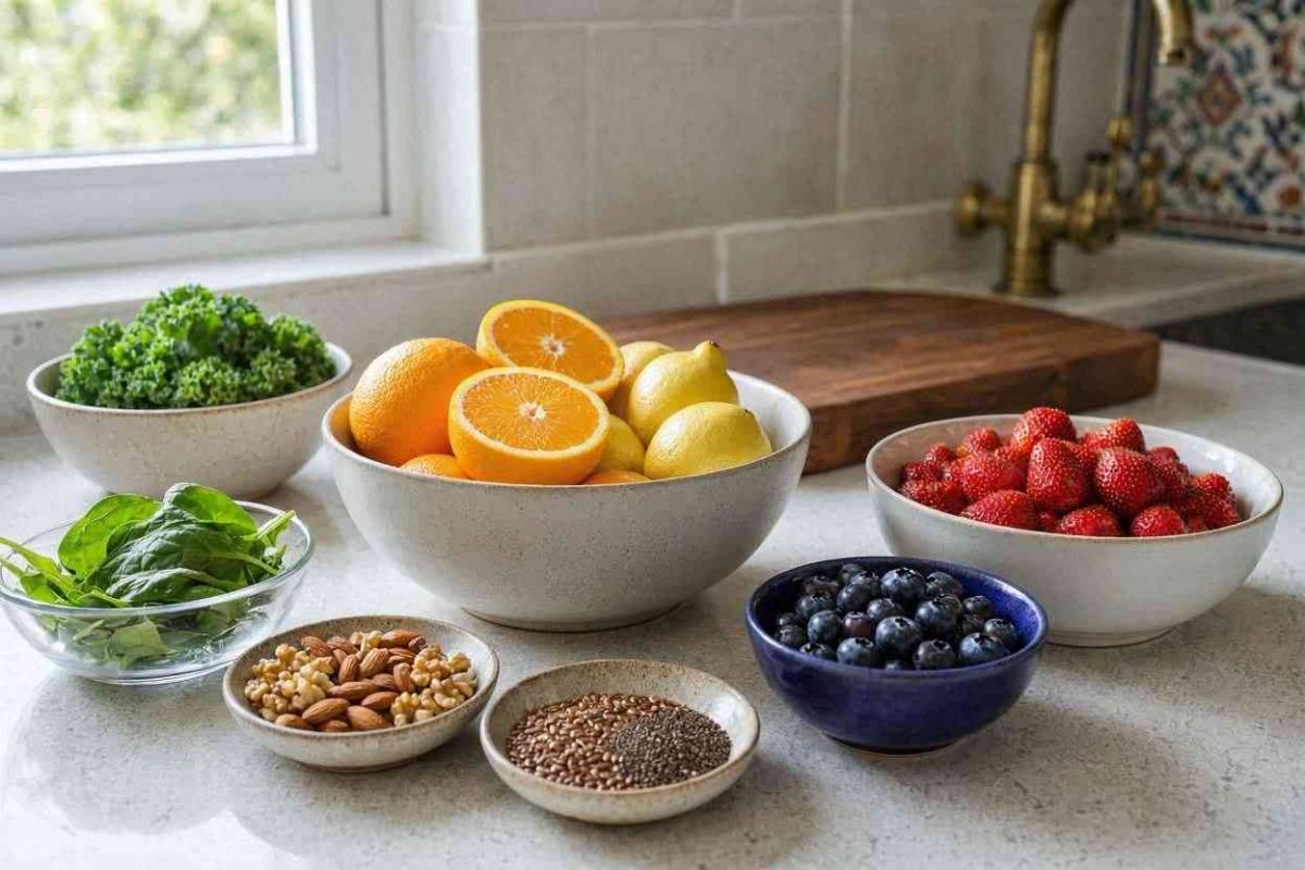 ۸ غذای سرشار از کلاژن از آب قلم تا توت و اسفناج