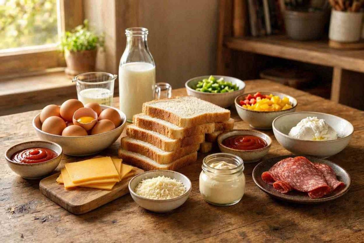 طرز تهیه یک میان وعده سالم و خوشمزه با نان تست و تخم مرغ