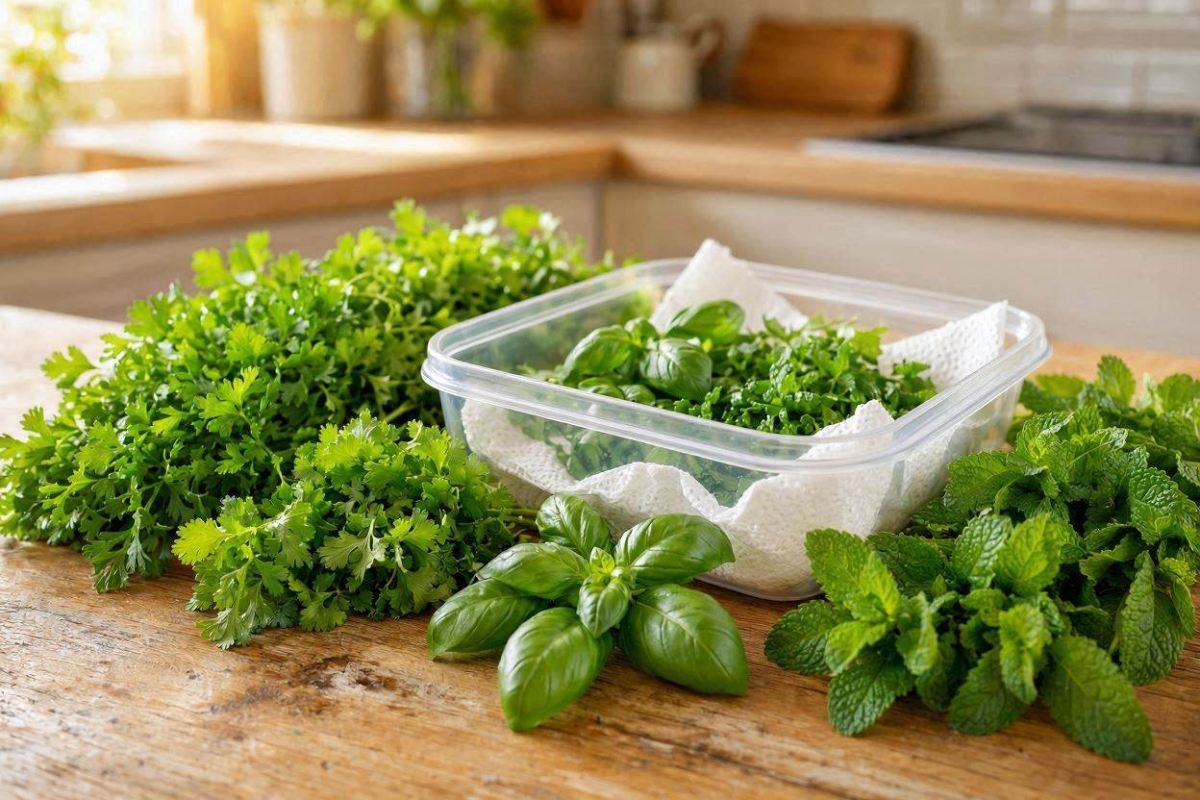 ترفند آسان برای تازه ماندن سبزی خوردن تا چند هفته