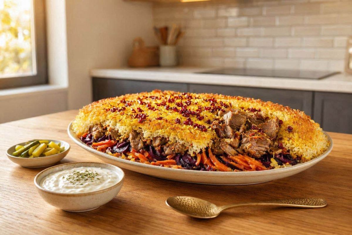 طرز تهیه ته چین تاش؛ غذای محلی خوشمزه و بی نظیر