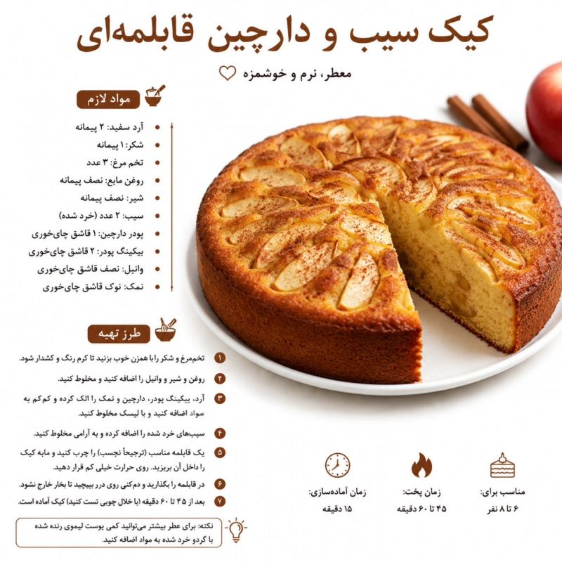 آموزش پخت ۸ کیک قابلمه ای مختلف بدون نیاز به فر و دردسر
