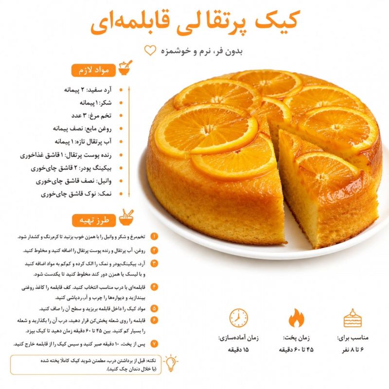 آموزش پخت ۸ کیک قابلمه ای مختلف بدون نیاز به فر و دردسر