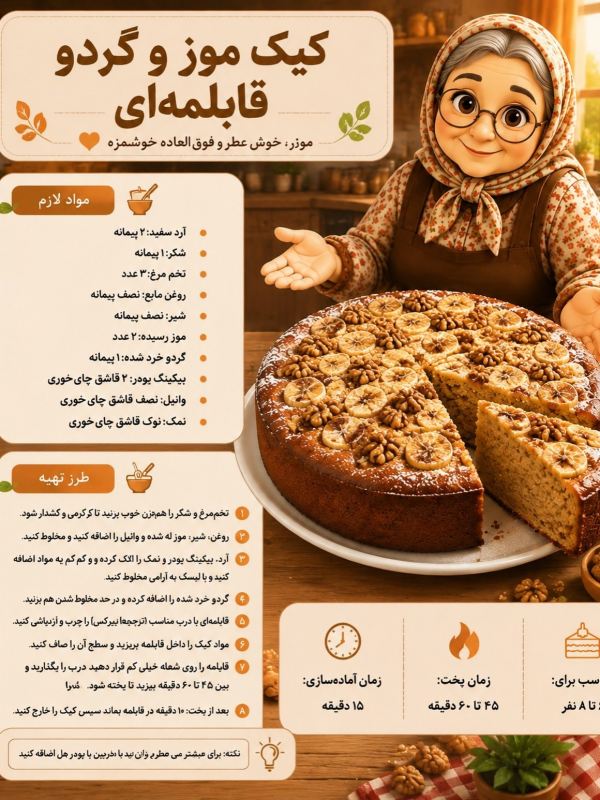 آموزش پخت ۴ کیک قابلمه ای بدون فر؛ نرم، خوشمزه و خوش عطر