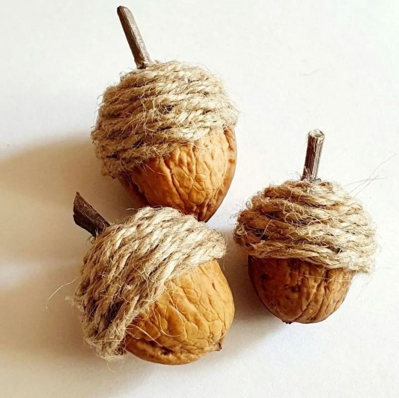 کاردستی خلاقانه با گردو؛ چند ایده جذاب برای کودکان و دکوراسیون