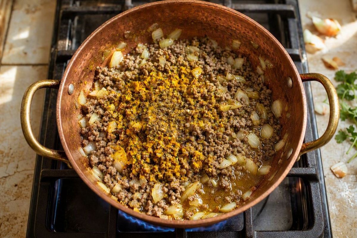 طرز تهیه قیمه رشتی با گوشت چرخ کرده ؛ متفاوت ترین قیمه ای که تا حالا خوردید!