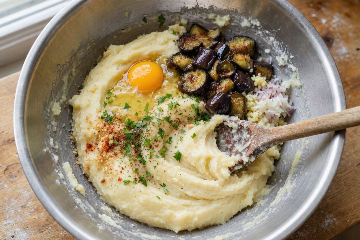 طرز تهیه کتلت بادمجان و سیب زمینی؛ یک غذای اقتصادی و فوق العاده خوشمزه