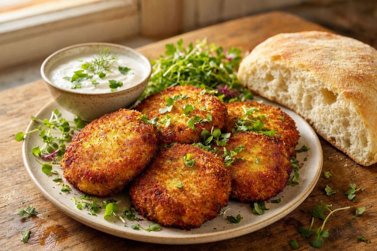 طرز تهیه کتلت بادمجان و سیب زمینی؛ یک غذای اقتصادی و فوق العاده خوشمزه