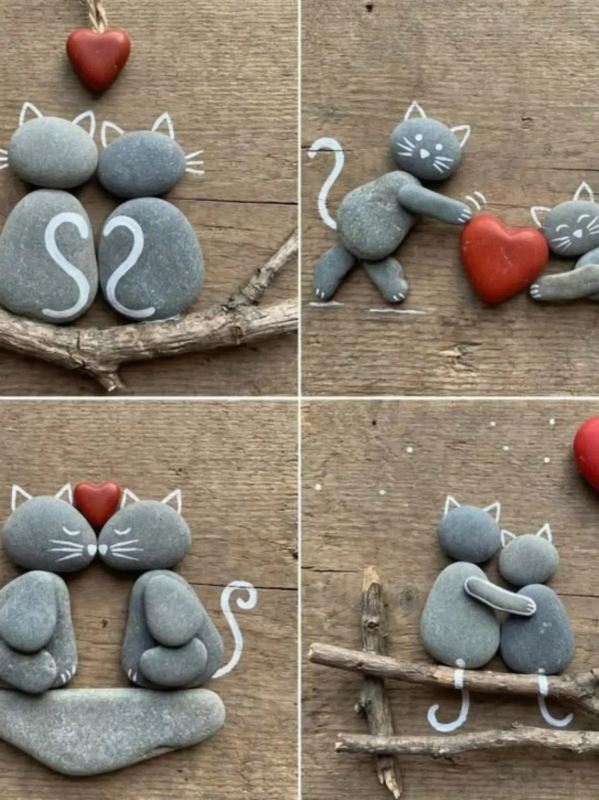 ایده ساخت تابلوهای دکوری با سنگ؛ متفاوت و جذاب