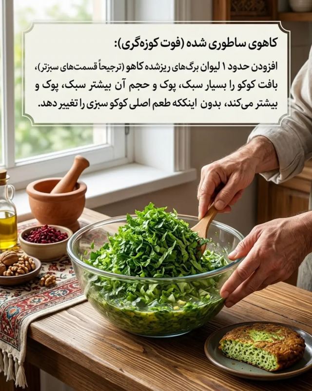 یک عالمه نکته برای کوکو سبزی؛ راهنمای کامل برای یک کوکوی بی نقص