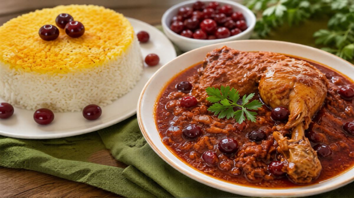 طرز تهیه خورشت آلبالو با مرغ؛ یک خورشت ملس، خوش رنگ و مجلسی
