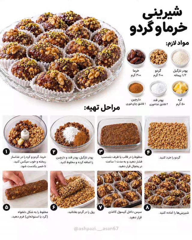 طرز تهیه ۴ مدل شیرینی خوشمزه پاییزی بدون شکر با عطر دارچین