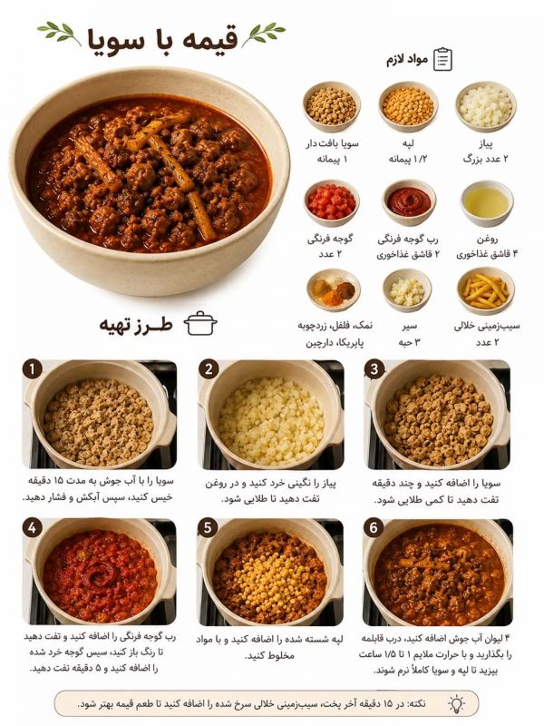 طرز تهیه چند مدل غذا با سویا: خوشمزه و پروتئینی و به صرفه