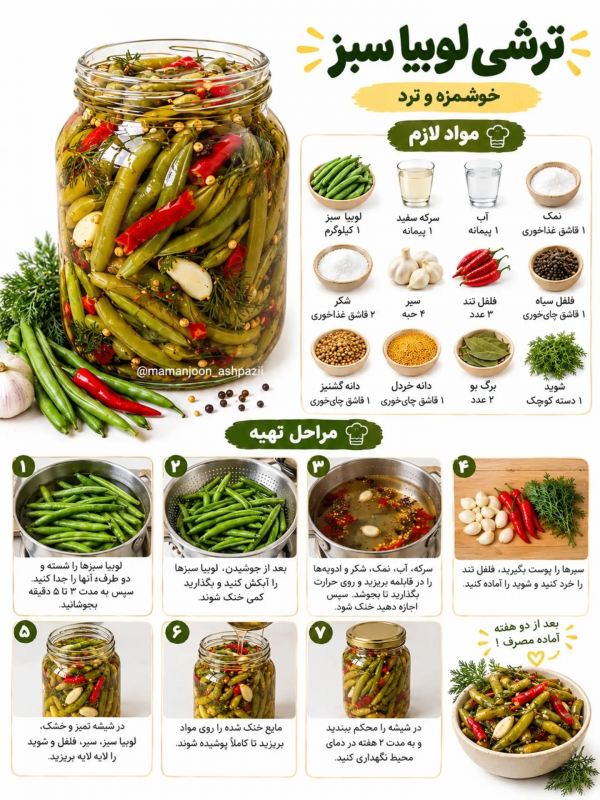 طرز تهیه ۴ مدل ترشی که قطعا تا حالا نخورده اید !!