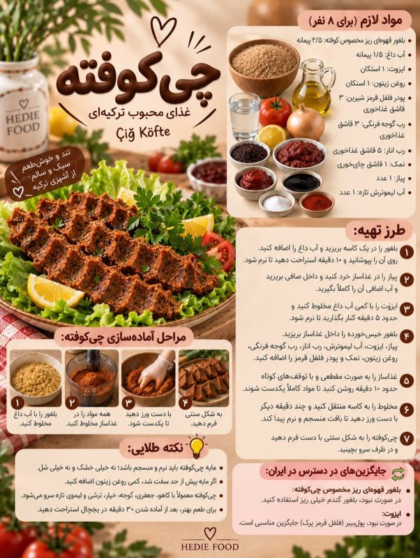 طرز تهیه ۸ مدل غذای ترکیه ای خوشمزه و مشهور